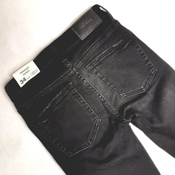 Jean Skinny Zara Trafaluc Pour Femme - Taille 4, Bleu Denim, Entrejambe 26.5 Pouces - Très Bon état